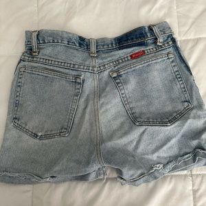 Wrangler Highwaisted Jean Shorts